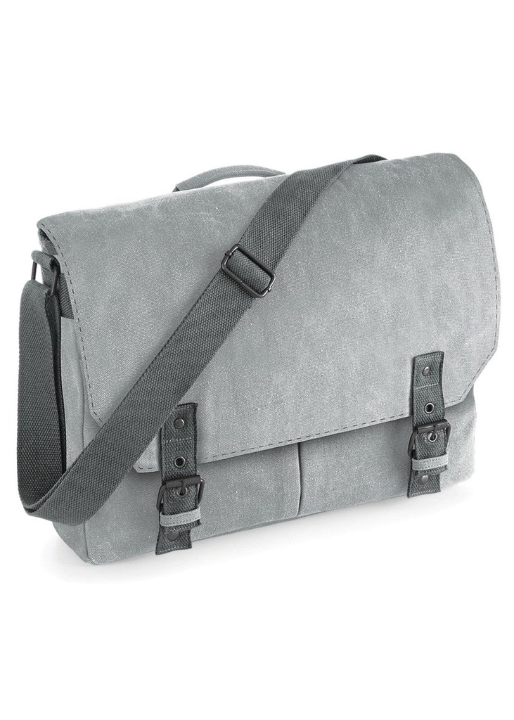 Quadra Vintage Canvas Satchel Messenger QD625
