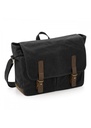 Quadra Heritage Waxed Canvas Messenger QD653
