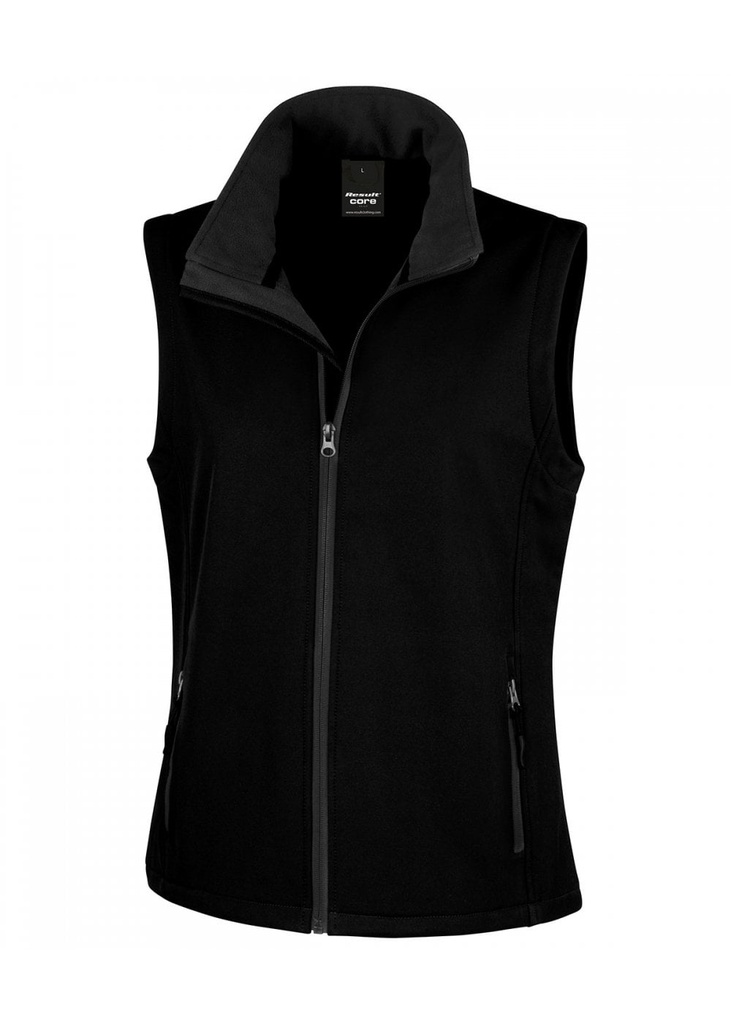 Result Core Women's printable softshell bodywarmer R232F