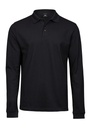 Tee Jays Mens Luxury Stretch Long Sleeve Polo TJ1406