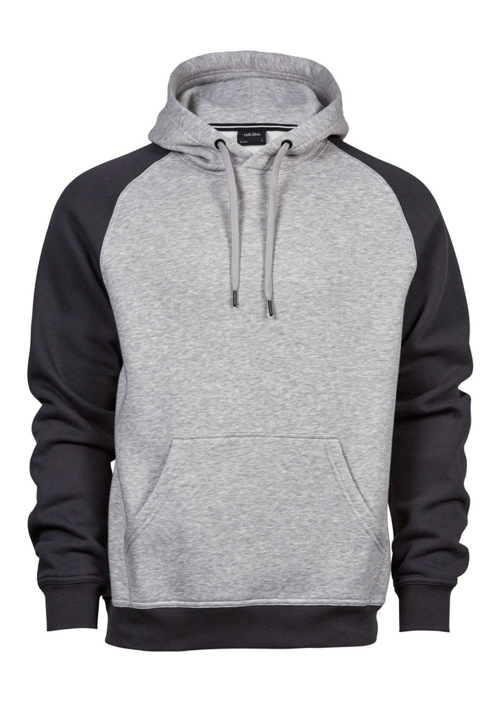 Tee Jays Mens Two-Tone Hooded Sweatshirt TJ5432