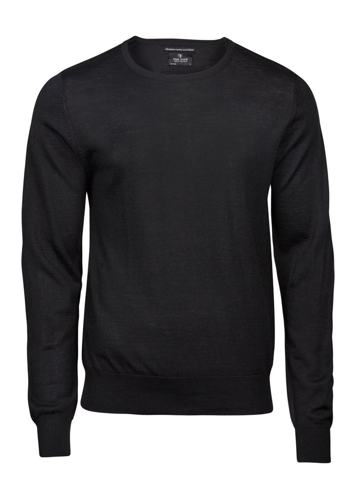 Tee Jays Mens Crew Neck Knitted Sweater TJ6000