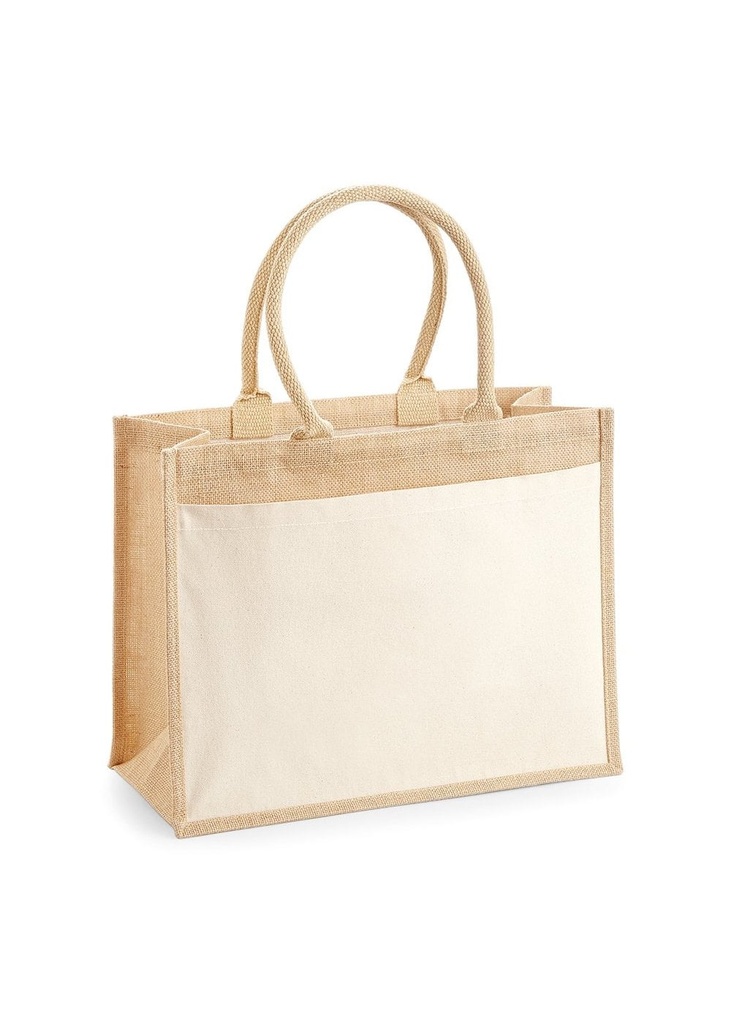 Westford Mill Pocket Jute Shopper W427