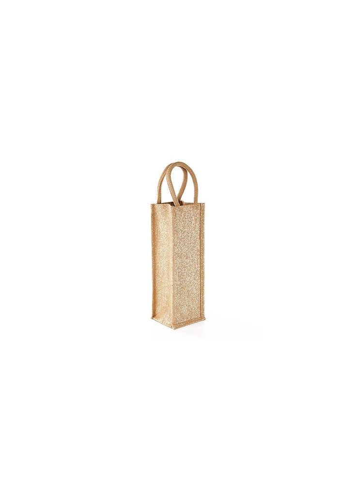 Westford Mill Shimmer Jute Bottle Bag W433