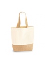 Westford Mill Jute Base Canvas Shopper W450