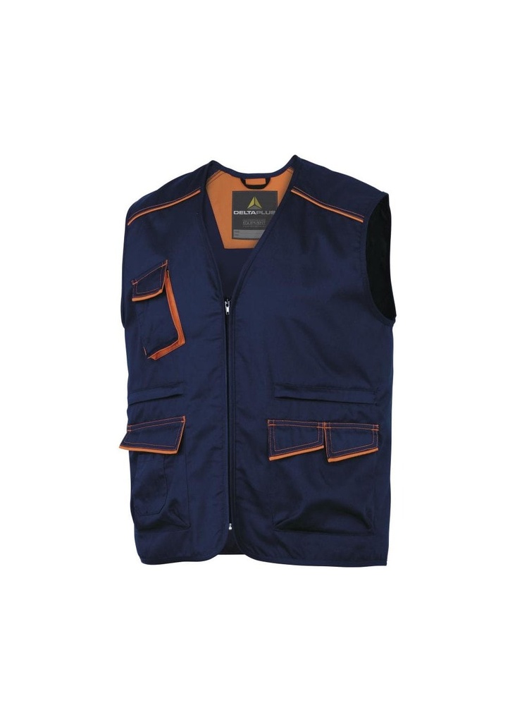 Delta Plus Polyester/Cotton PanostyleÂ® Working Vest M6GIL