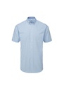 Disley Baltimore Checked Oxford Short Sleeve Work Shirt DS_BA1002SS