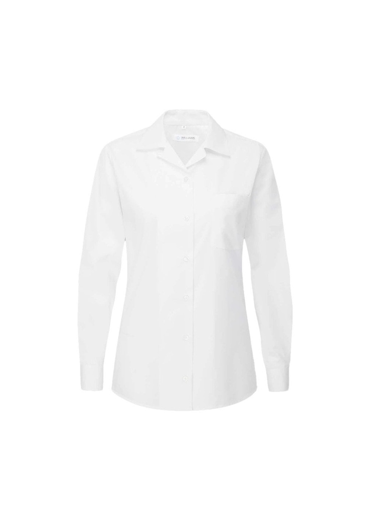 Disley Classic Revere Collar Long Sleeve Blouse DS_BL902