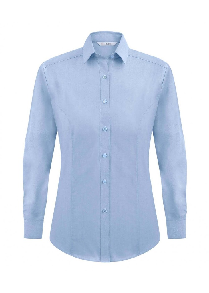 Disley Megan Oxford Uniform Long Sleeve Blouse DS_BL9LS