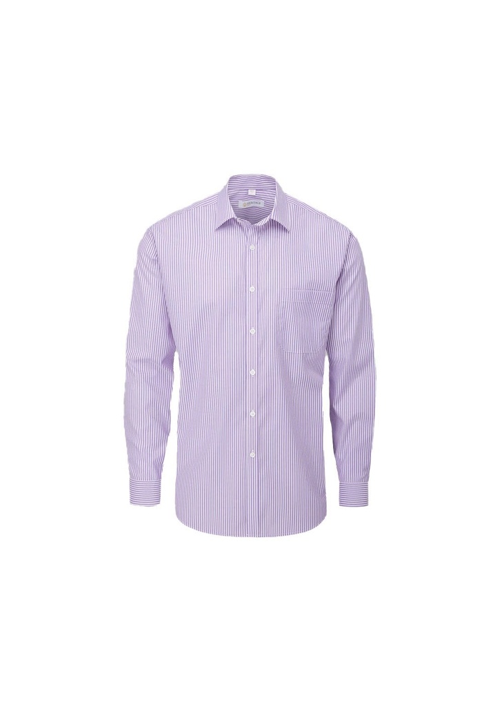 Disley Eskra Stripe Long Sleeve Uniform Shirt DS_C410