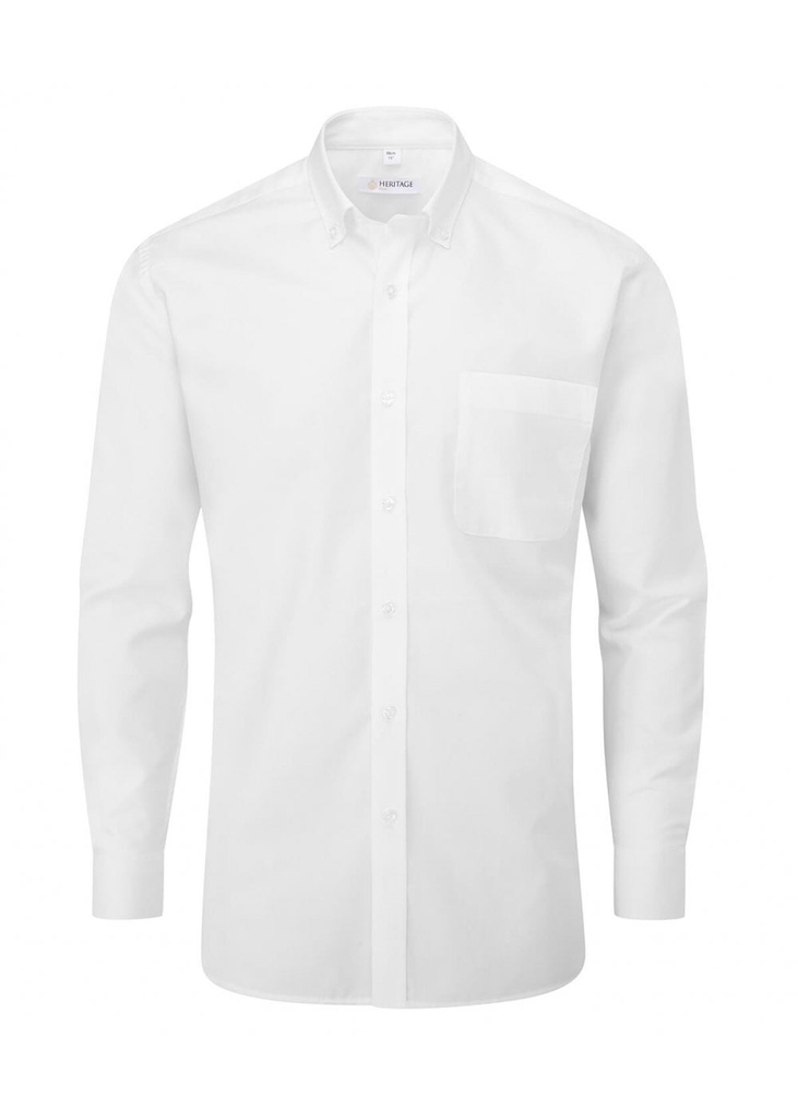 Disley Bruff Classic Oxford Long Sleeve Shirt DS_C945B