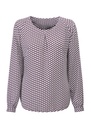 Disley Catriona Patterned Uniform Long Sleeve Blouse DS_CA501LS