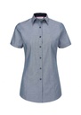 Disley Faith Herringbone Uniform Short Sleeve Blouse DS_FA50SS