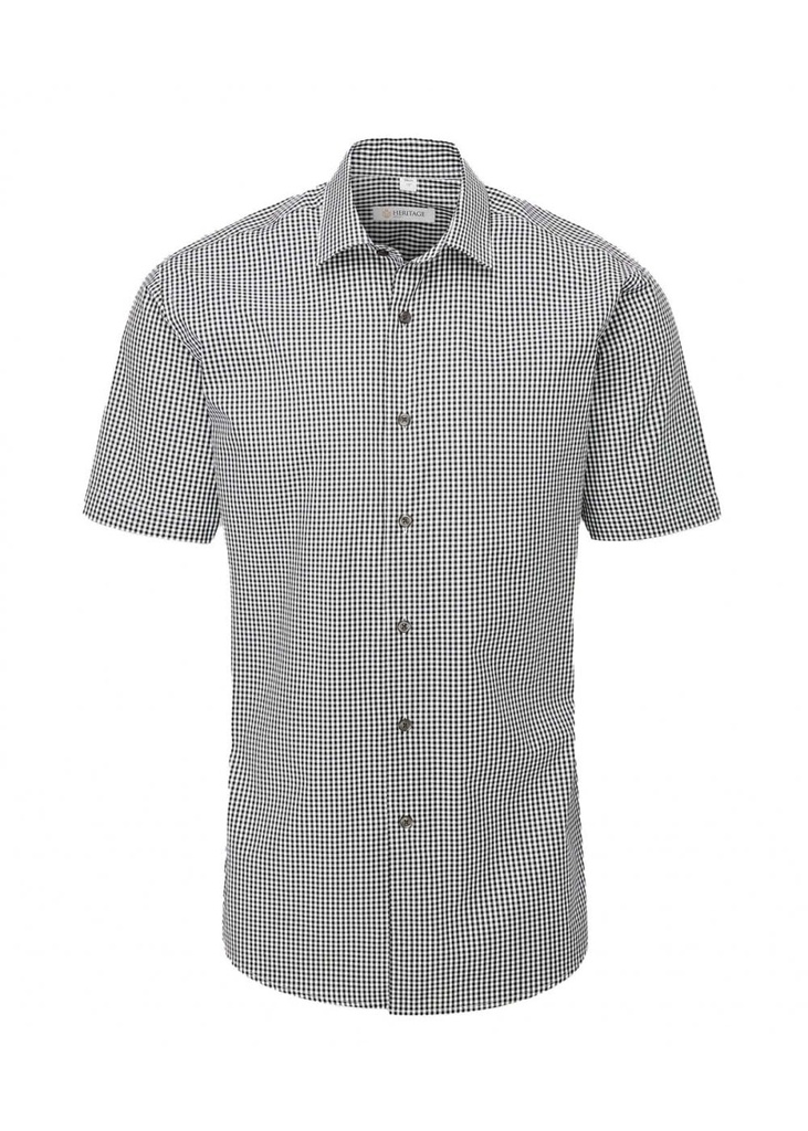 Disley Lurgan Checked Short Sleeve Work Shirt DS_H420