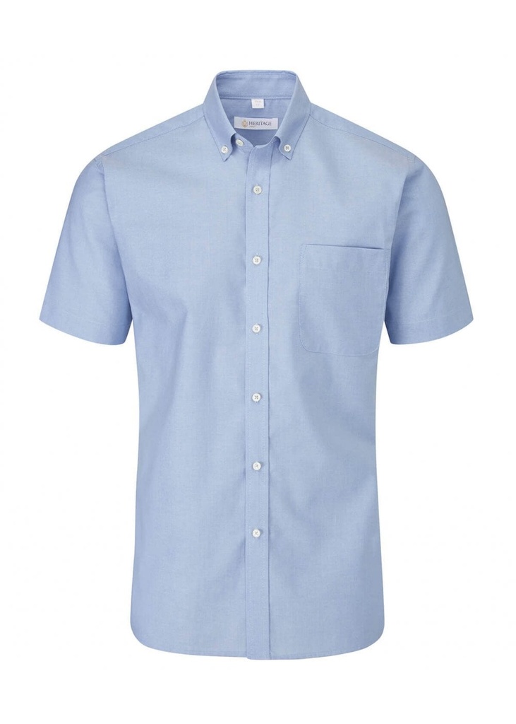 Disley Bruff Classic Oxford Short Sleeve Shirt DS_H946B