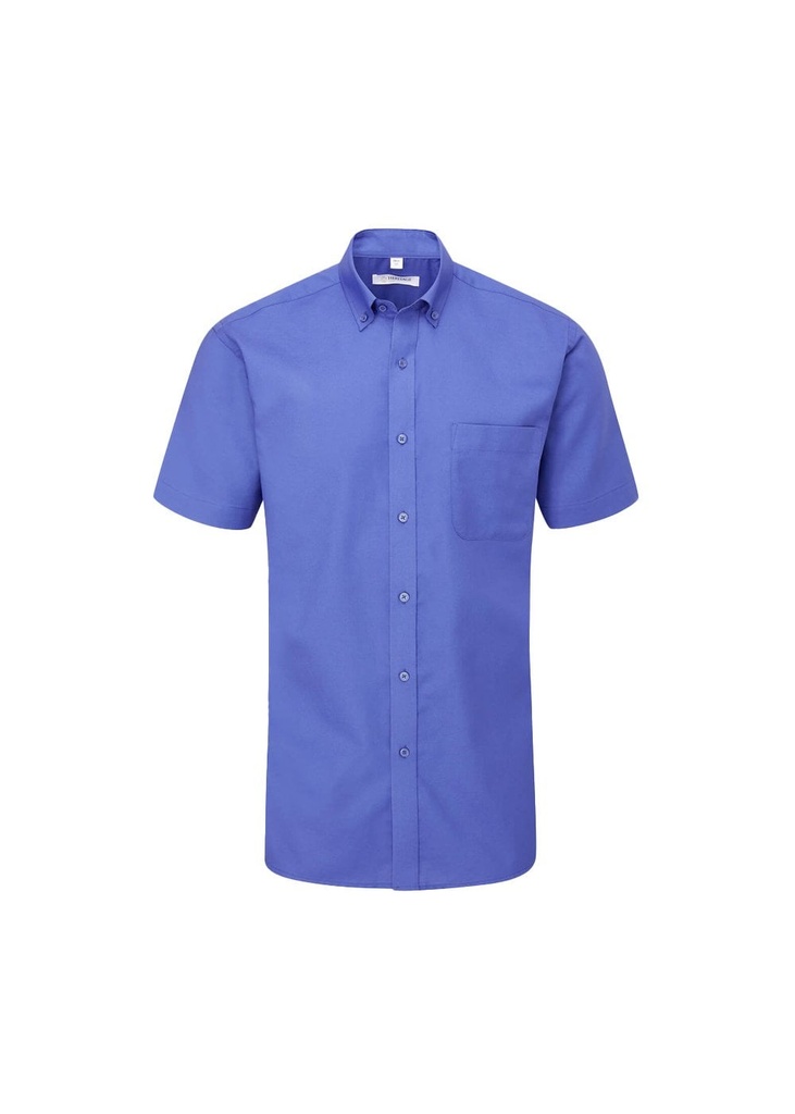Disley Bruff Classic Oxford Short Sleeve Shirt DS_H950B