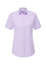 Disley Keira Checked Short Sleeve Uniform Blouse DS_LH400