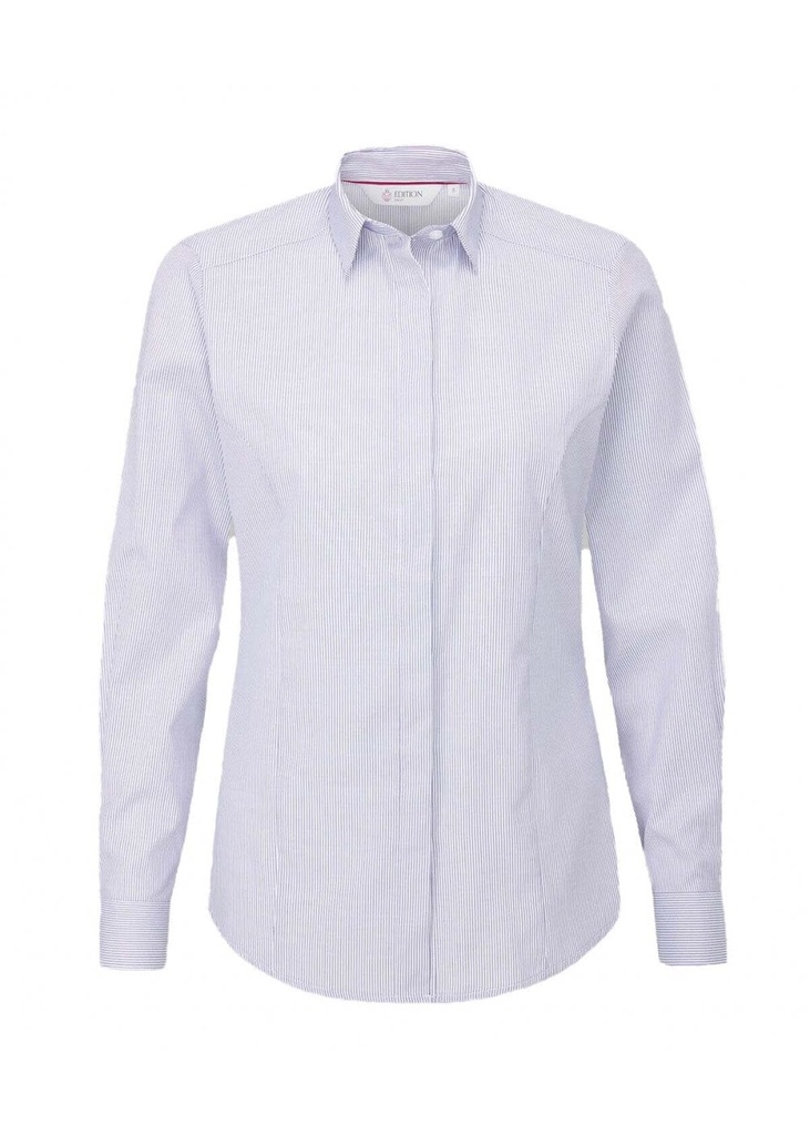 Disley Nuala Stripe Uniform Short Sleeve Blouse DS_NU50SS