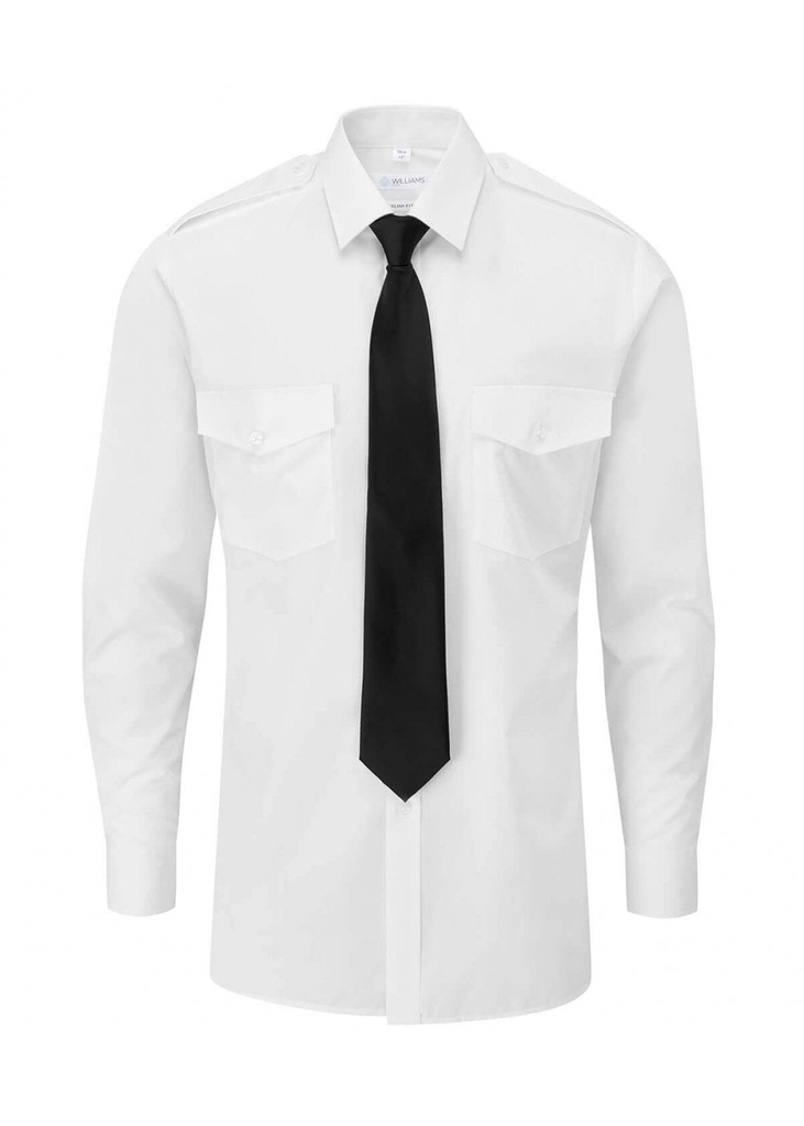 Disley Slim Fit Pilot Long Sleeve Shirt DS_P215SF