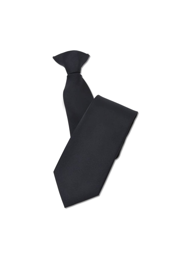 Disley Plain Polyester Classic Clip On Tie DS_TC105