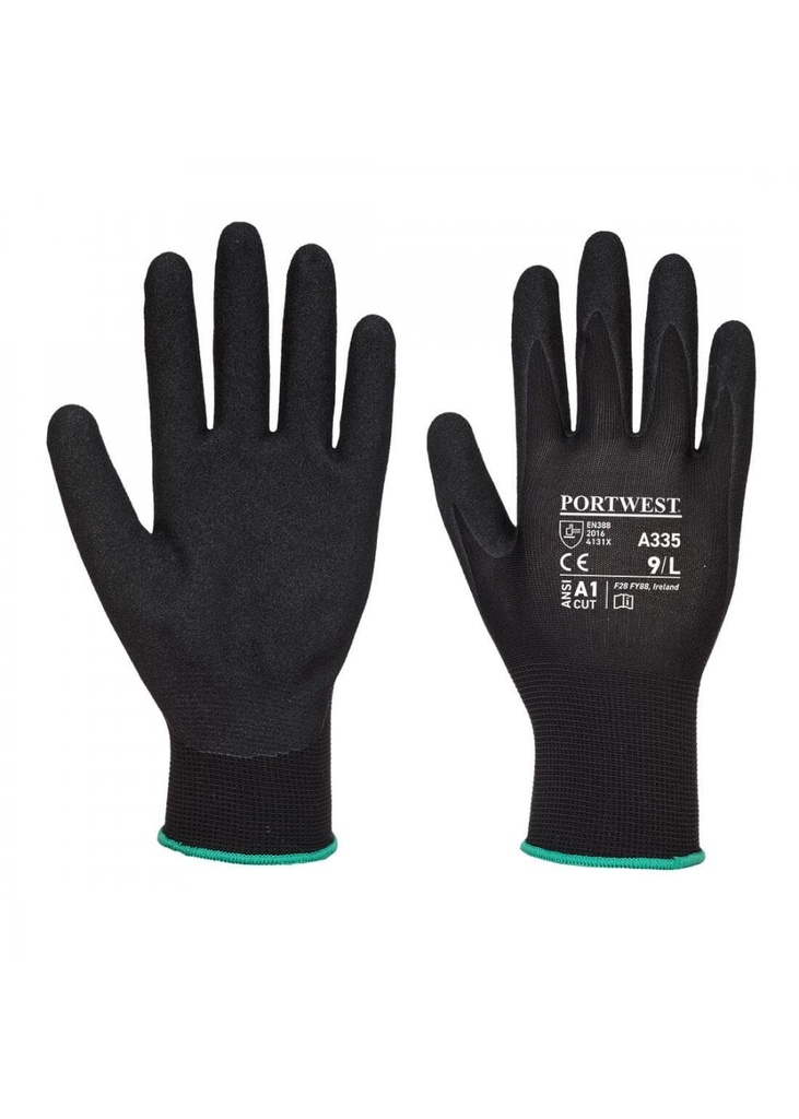 Portwest Dermi-Grip NPR15 Nitrile Sandy Glove A335