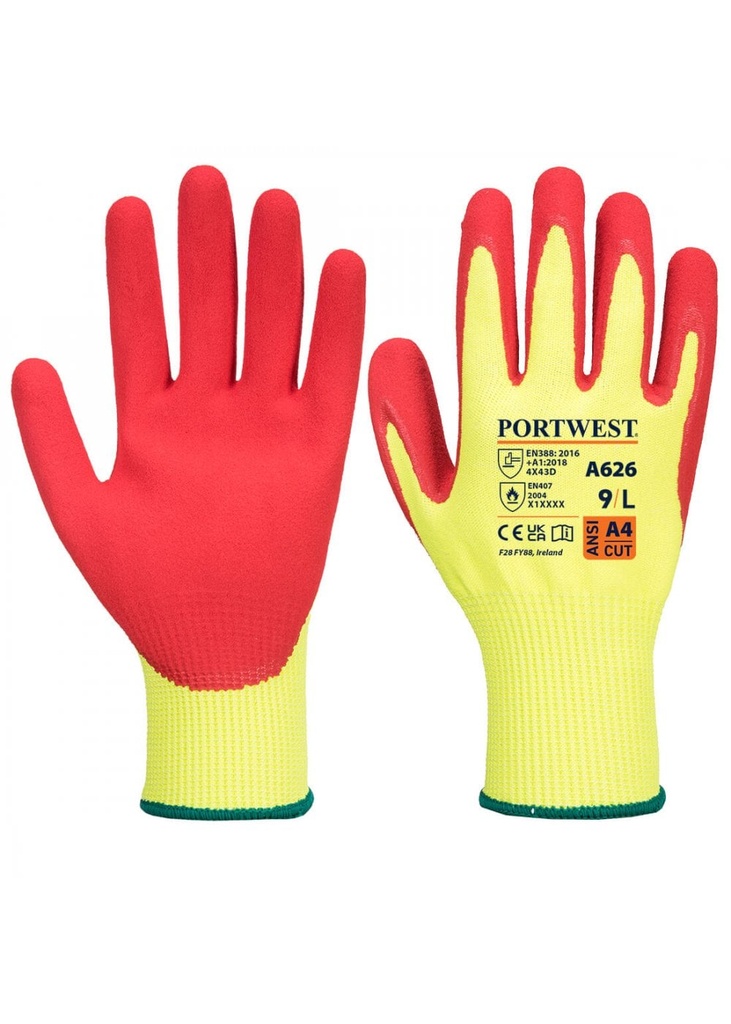Portwest Vis-Tex HR Cut Nitrile Glove A626