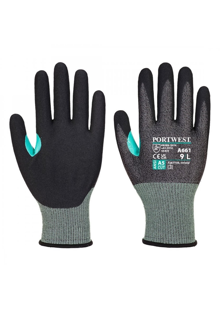 Portwest CT200 VHR18 Nitrile Foam Cut Glove A661