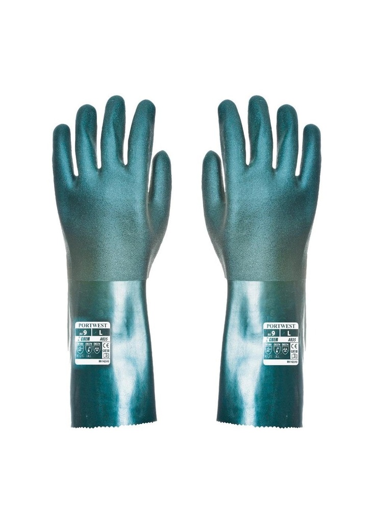 Portwest Double Dipped PVC Gauntlet 35cm A835