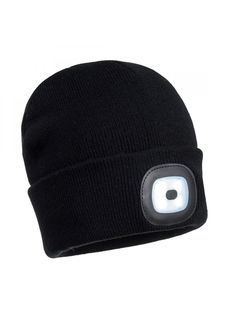 Portwest Rechargeable Twin LED Beanie B028