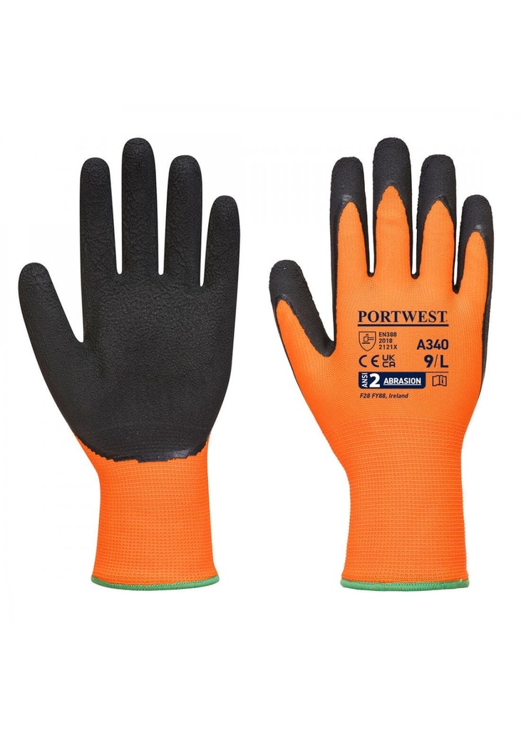 Portwest Hi-Vis Grip Glove - Latex A340