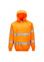 Portwest Hi-Vis Hooded Sweatshirt B304