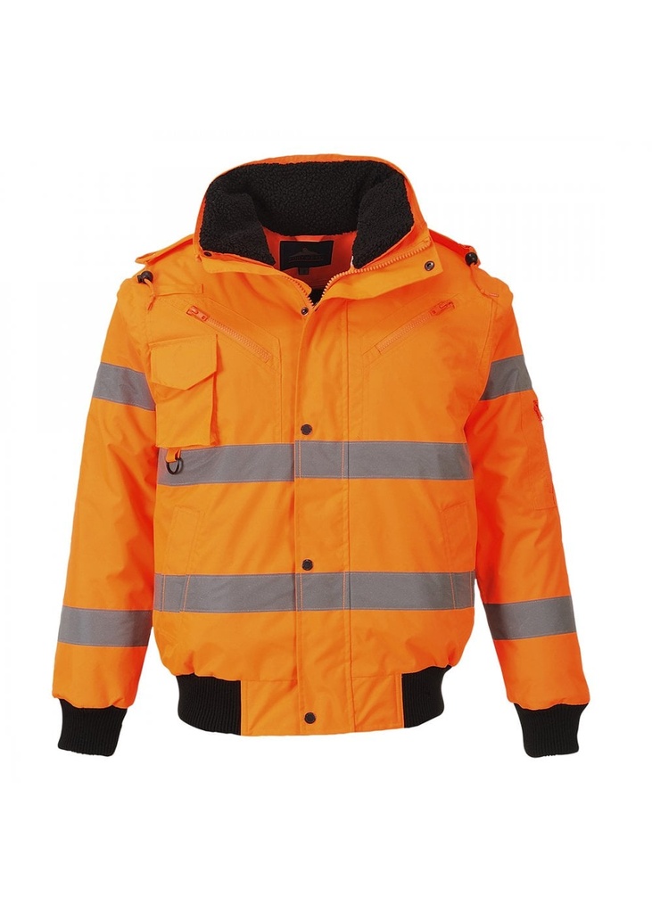 Portwest Hi-Vis 3-in-1 Bomber Jacket C467