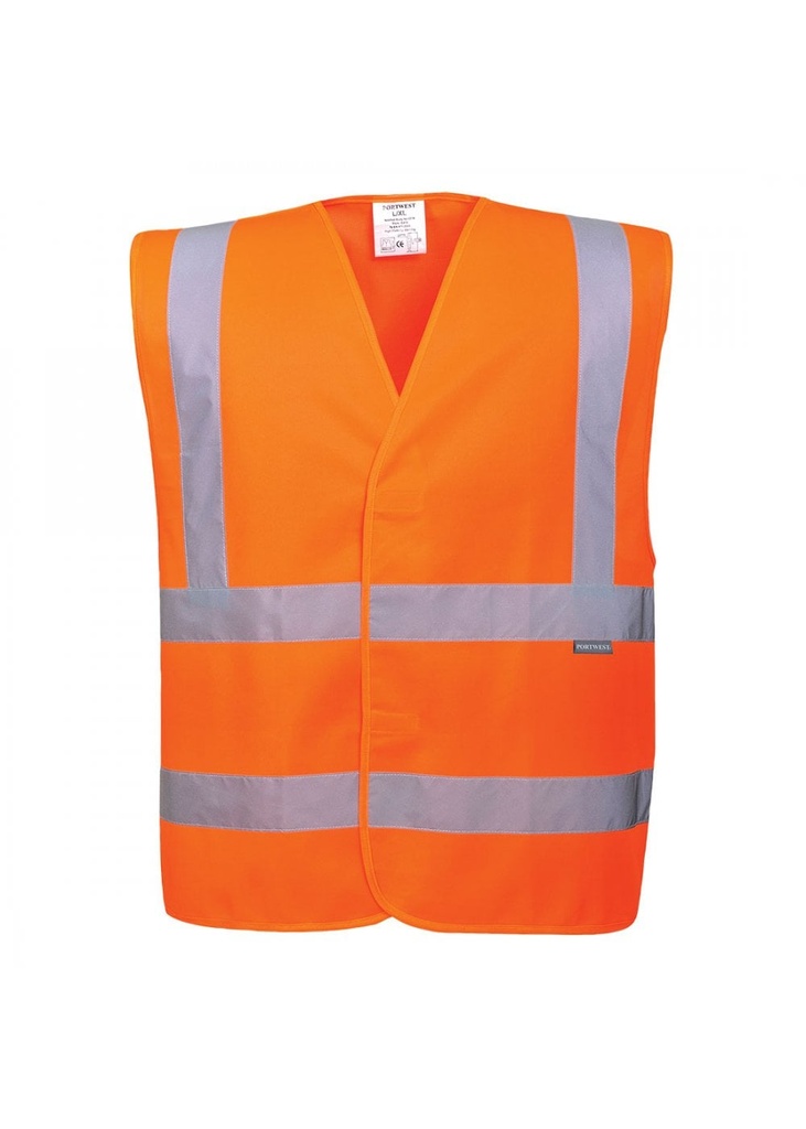 Portwest Hi-Vis Two Band & Brace Vest C470