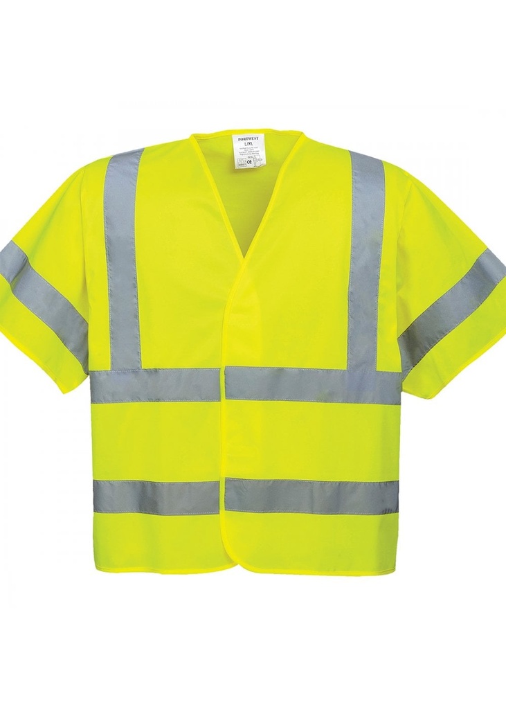 Portwest Hi-Vis Short Sleeved Vest C471