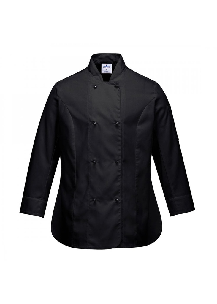 Portwest Rachel Ladies Long Sleeve Chefs Jacket C837