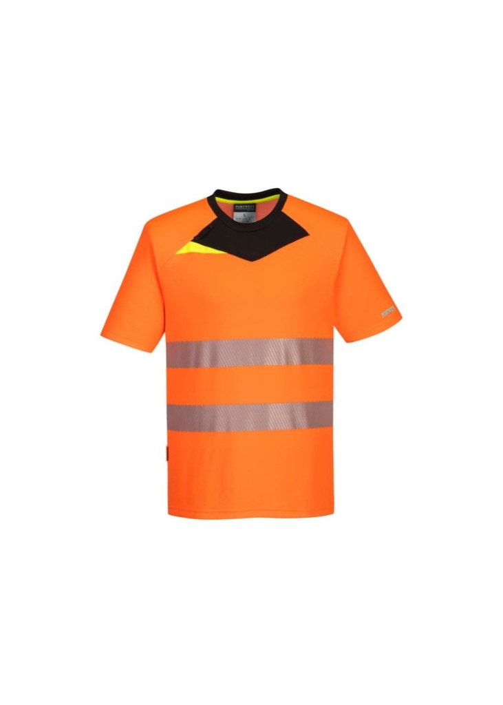 Portwest DX4 Hi-Vis Short Sleeve T-Shirt DX413