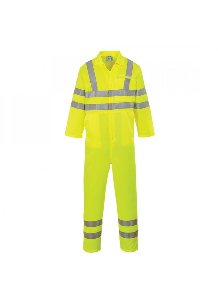 Portwest Hi-Vis Poly-cotton Coverall E042