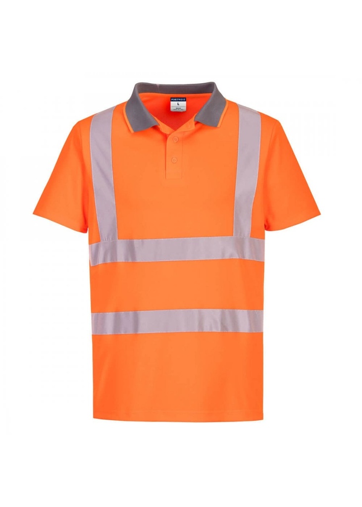 Portwest Eco Hi-Vis Polo Shirt (Pack of 6) EC10