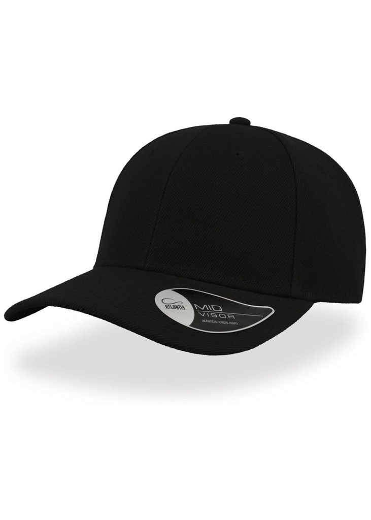 Atlantis Beat Mid Visor Structured 6 Panel Cap