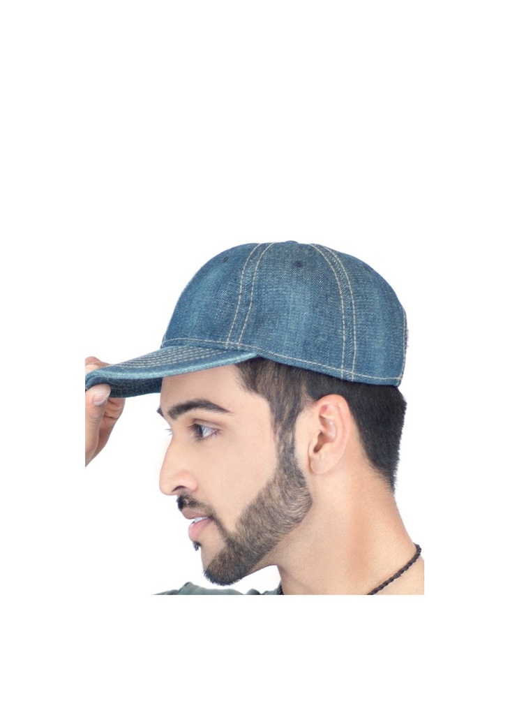 Atlantis Dynamic 6 Panel Denim Washed Baseball Cap