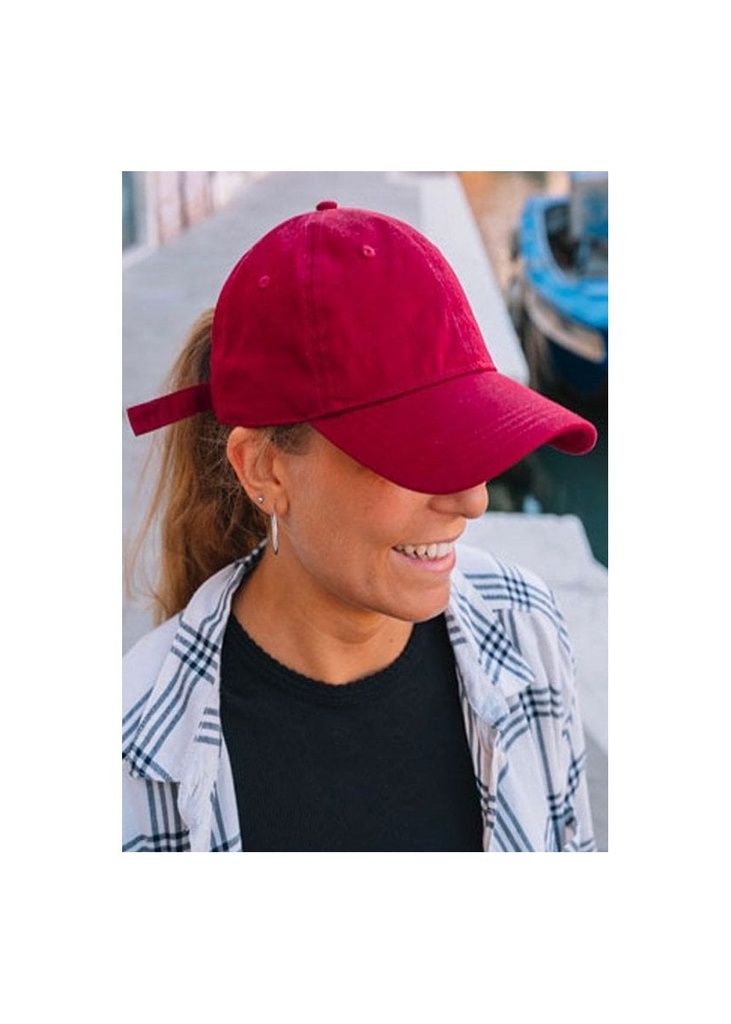 Atlantis Green Cap Organic Cotton 6 Panel