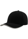 Atlantis Pilot Piping Sandwich Premium Brush Cotton 6 Panel Cap