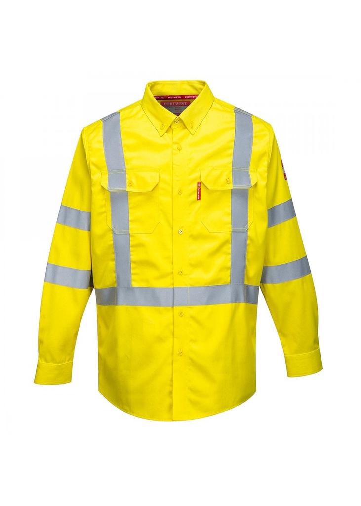 Portwest Bizflame 88/12 FR Hi-Vis Shirt FR95