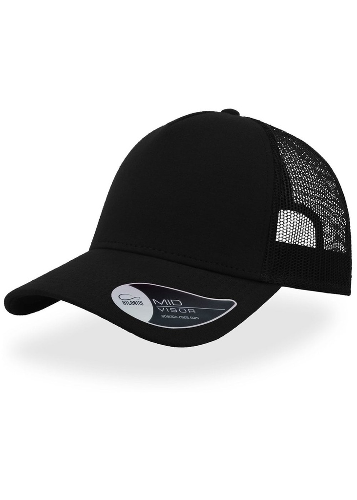 Atlantis Rapper Jersey Mid Visor Trucker Cap