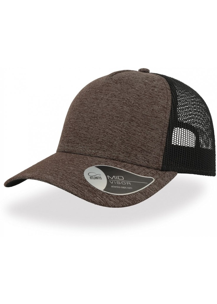 Atlantis Rapper Melange 5 Panel Trucker Cap