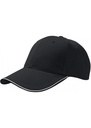 Atlantis Reflect 6 Panel Reflective Piping Baseball Cap