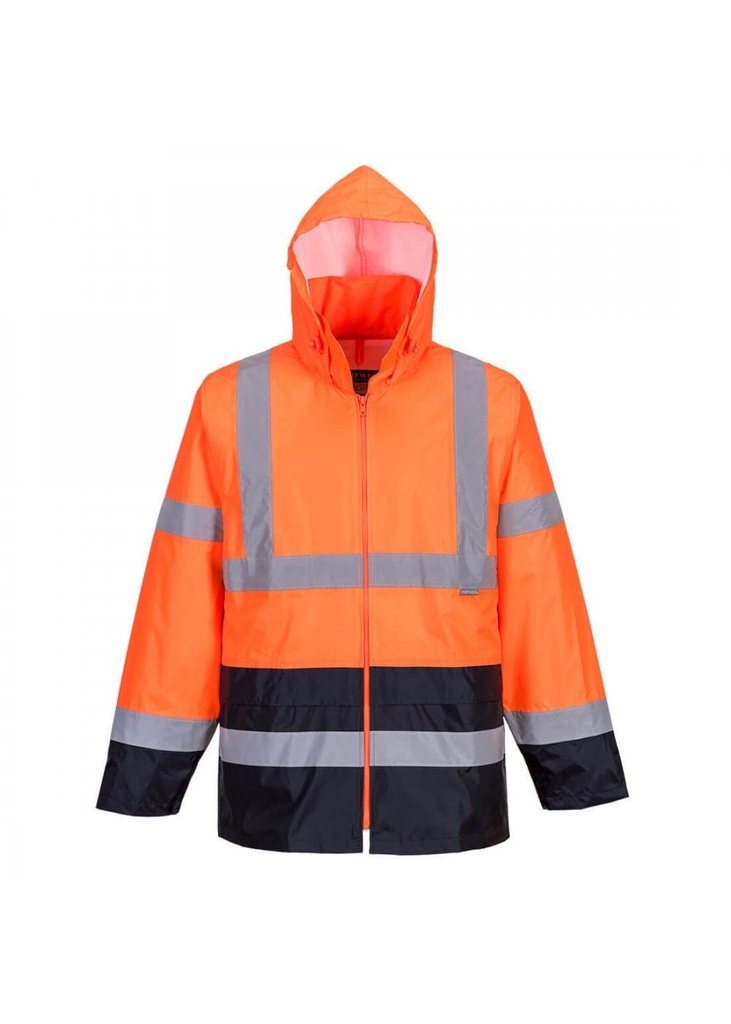 Portwest Hi-Vis Classic Contrast Rain Jacket H443