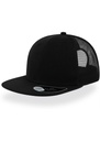 Atlantis Snap Mesh Flat Visor 6 Panel Trucker Cap