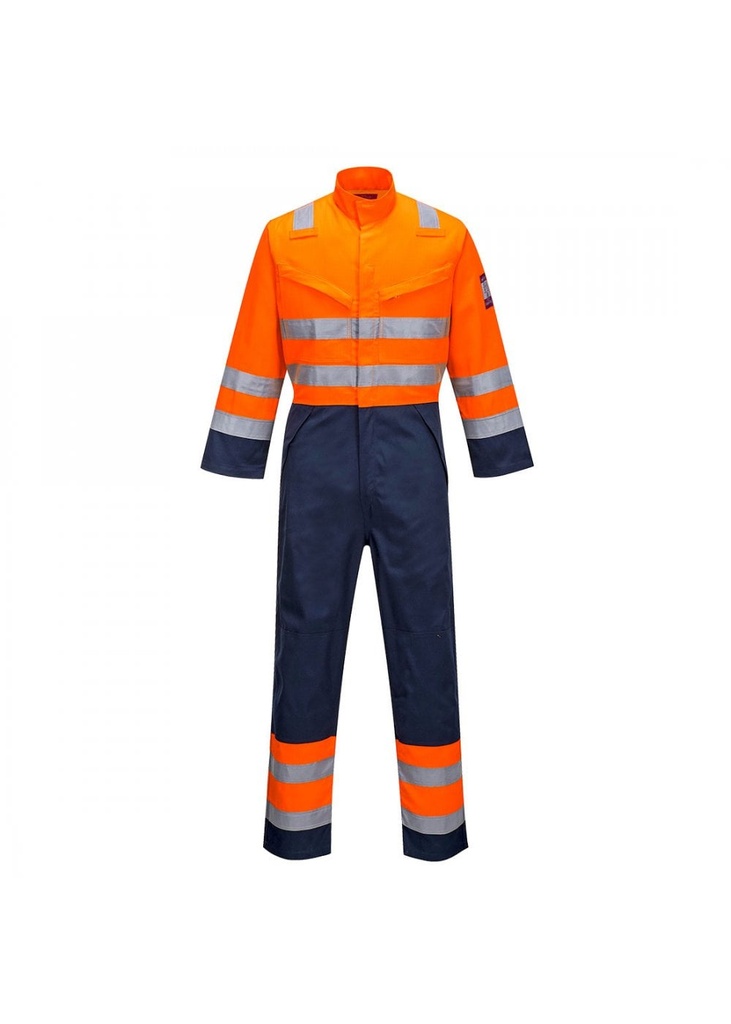 Portwest Modaflame RIS Navy/Orange Coverall MV29