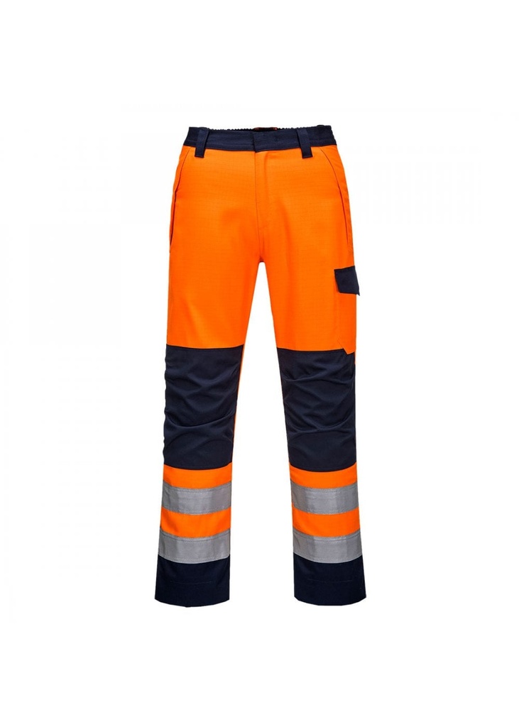 Portwest Modaflame RIS Orange/Navy Trouser MV36